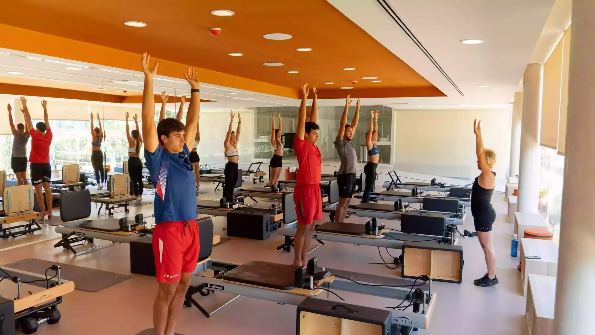 pilates con máquinas
