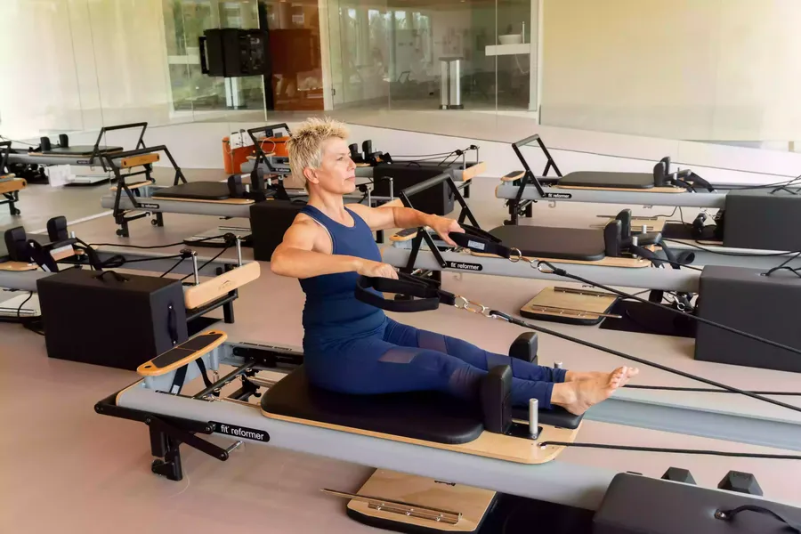 Pilates machine training