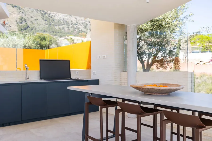 zona barbacoa Sky Villa