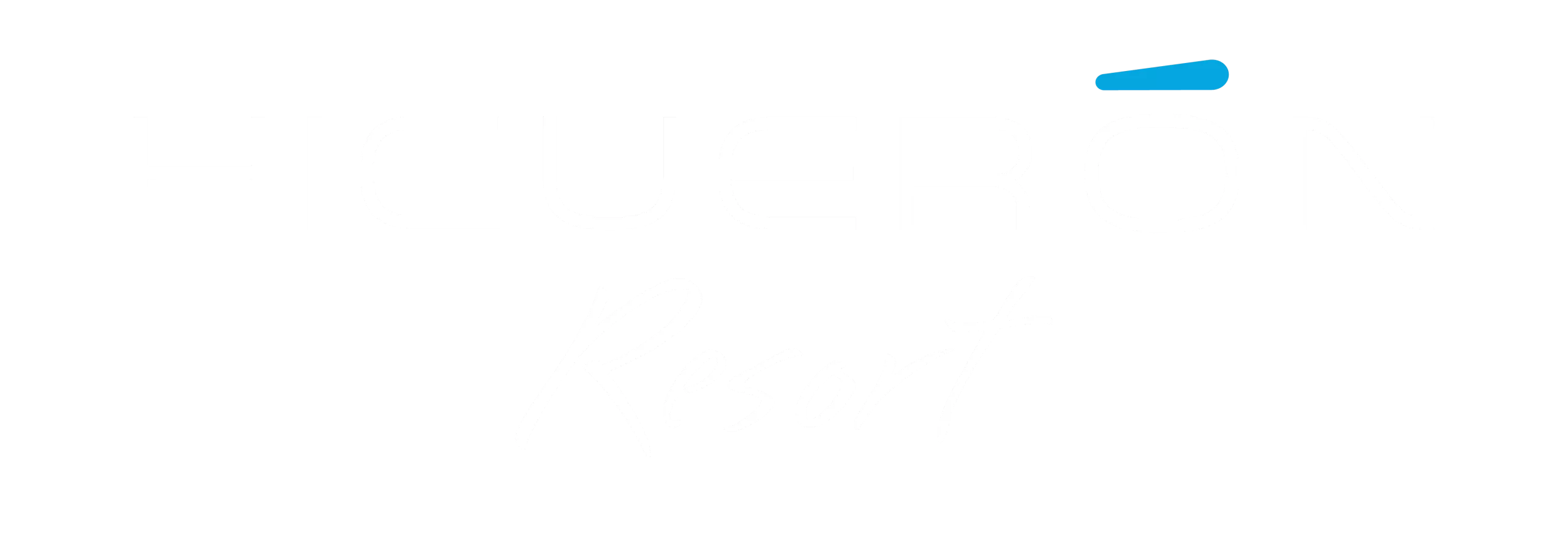 logo blanco Higuerón Resort