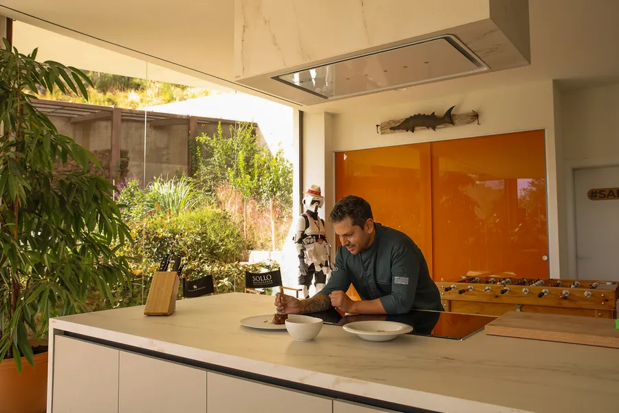 Video Diego Gallegos cocinando