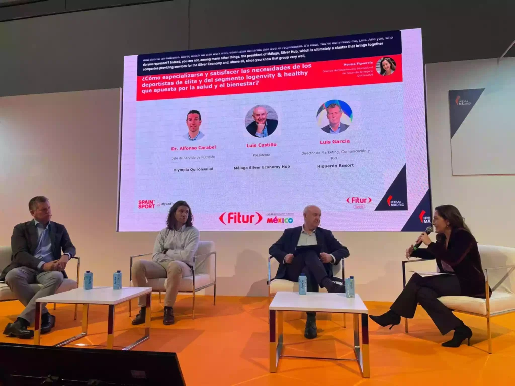 Higuerón Resort participa en FITUR en un debate sobre salud, bienestar y longevidad vinculados al deporte de élite